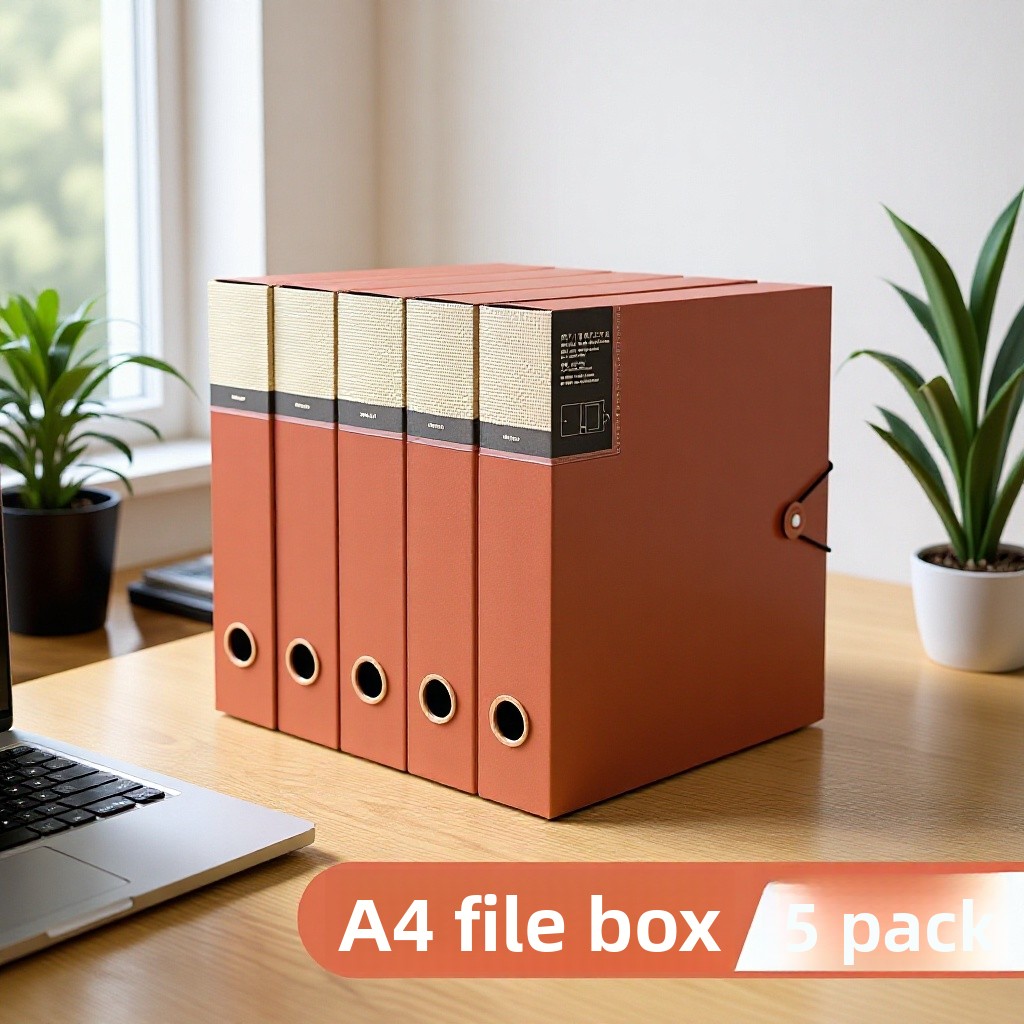 Archive Box Set - A4 Pull Out Archive File Box