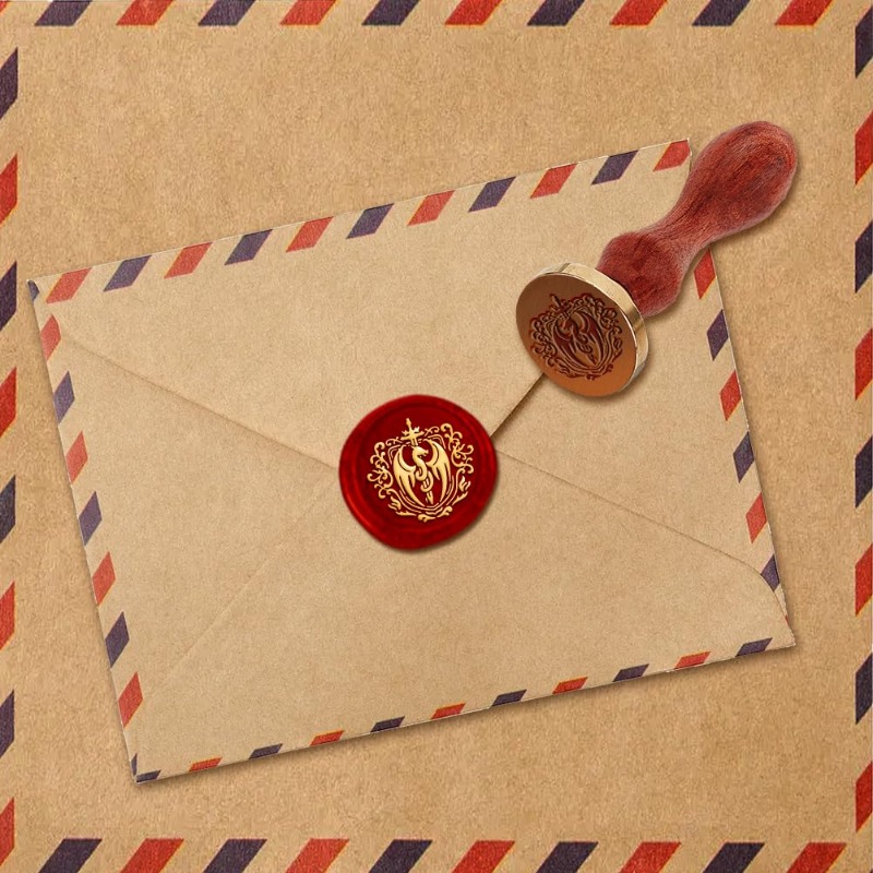 1pc Dragon Sword Wax Seal Stam - Wax Seal Stamp Set review and price