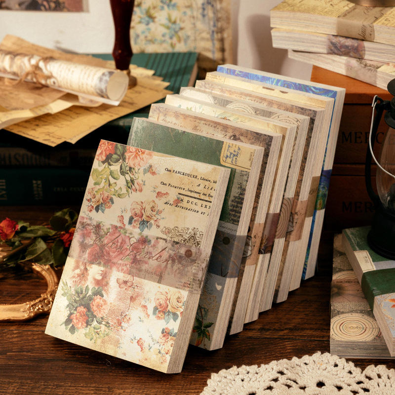 100 Sheets Vintage INS Floral  - Ink Blotter Paper review and price