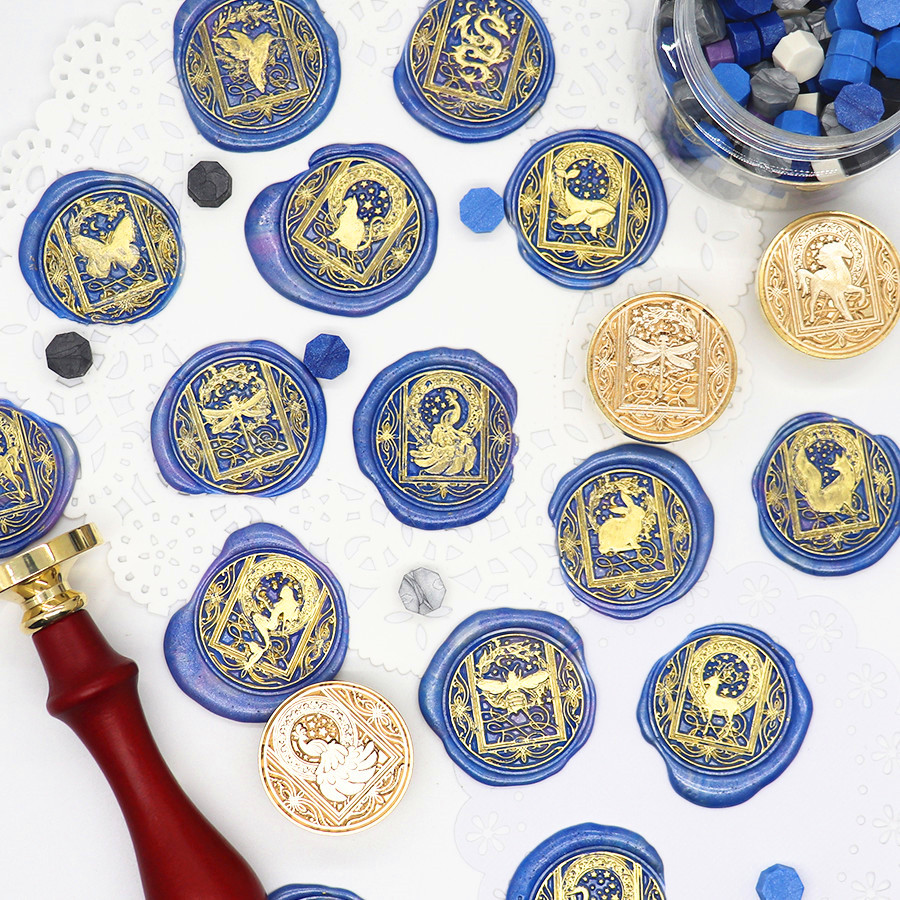 Sky Animal Wax Seal Stamp Vint - Wax Seal Stamp Set review and price