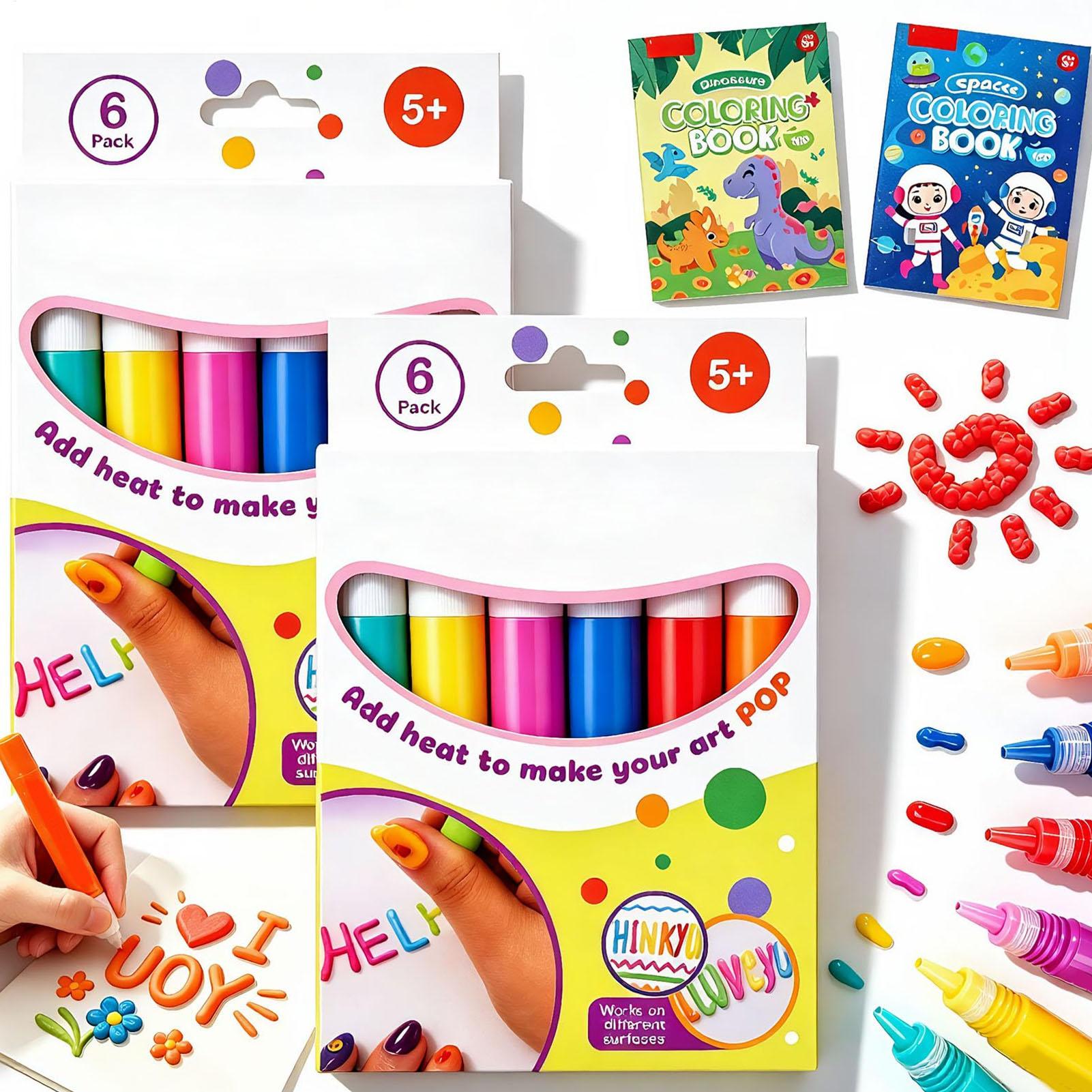 3D Bubble Pen Set Colorful Han - Copic Marker Sketch review and price