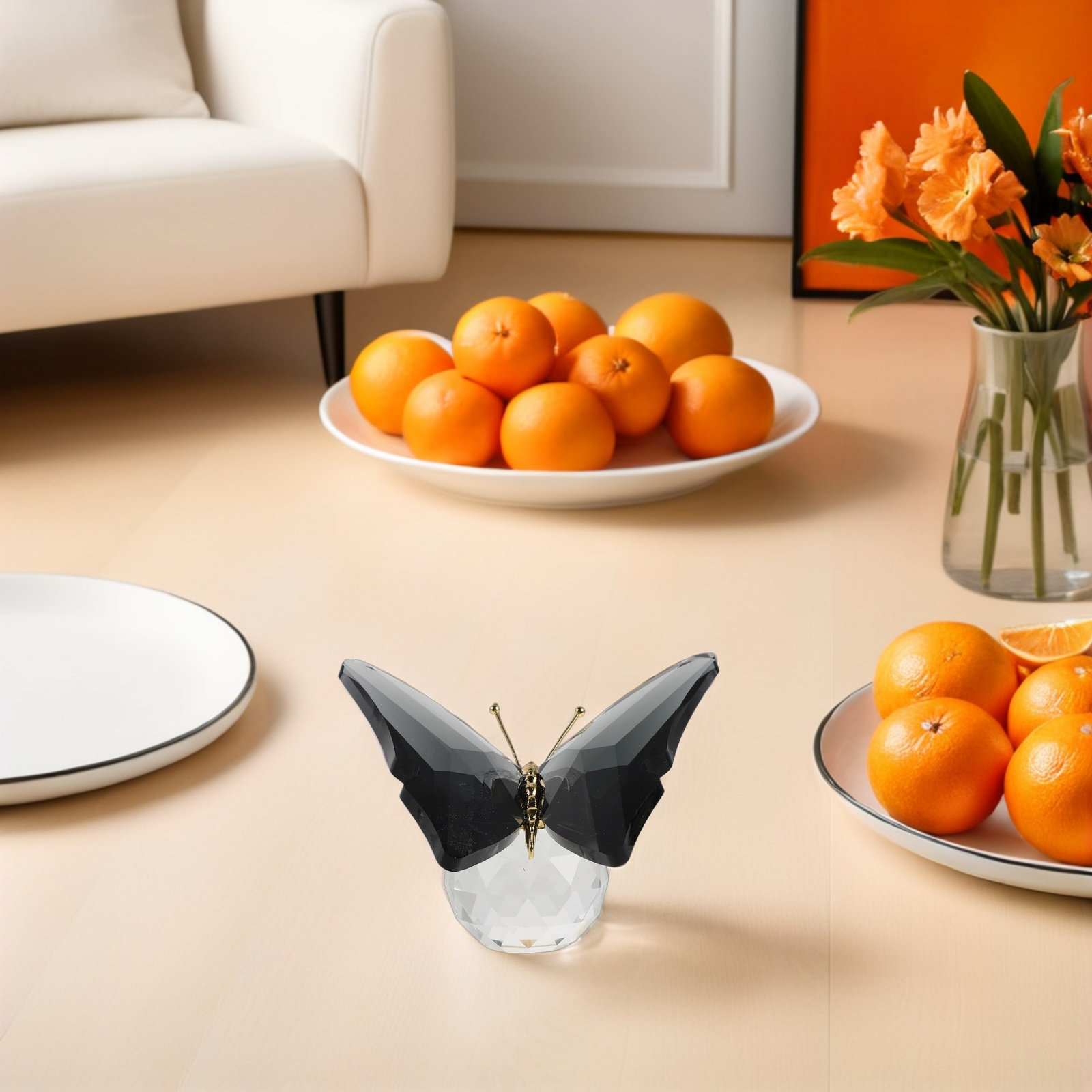 Glass Butterfly Paperweight Cr - Paper Weight Crystal review and price